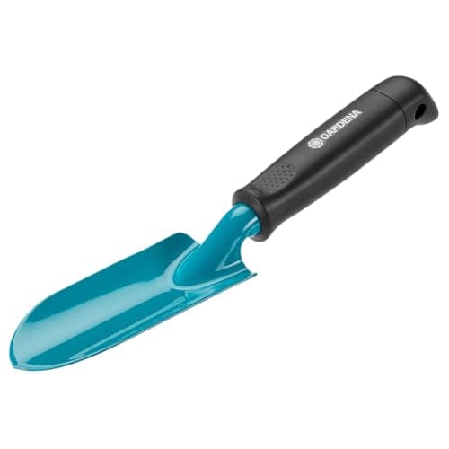 Image of GARDENA Classic Trowel: Convenient spade for small planting tasks; corrosion-resistant; non-slip, ergonomic handle; 6 cm working width (8951-20)