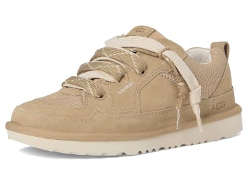Image of UGG Unisex-Child K Lo Lowmel Sneaker, Mustard Seed, 6 Big Kid