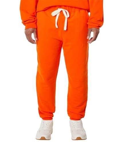 Image of LABEL Go-to Joggers, Orange, Large