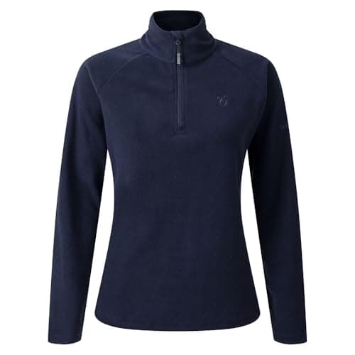 Image of Dare2b Womens Freeform Ii Lightweight Fleece Sweatshirt, Navy, 16 EU
