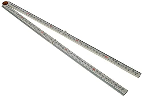 Image of Fisco XFB1ME XFB1ME Nylon Rule 1m / 39-inch - White