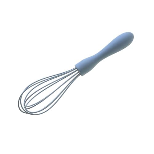 Image of Wiltshire Silicone Whisk, Egg Whisk, Baking & Whipping Balloon Whisk, Heat-Resistant Utensil, Non-Stick, Non-Scratch, Petrol Blue, 21x5x5cm