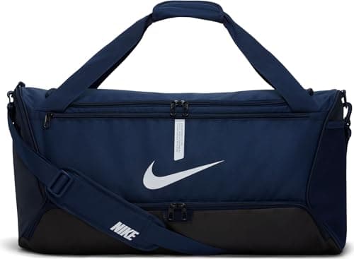 Image of NIKE Unisex's Academy Team-Sp21 Sports Bag, Midnight Navy/Black/White, One Size