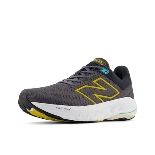 Image of New Balance ML574 Men's Trainers, Magnet Ginger Lemon Cyber Jade, 50 EU Weit