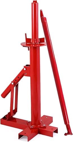 Image of M.J COMFY-LIFE Manual Tire Changer for Cars, Motorcycles & ATVs, Portable Tyre Changer with Bead Breaker, Heavy-Duty Steel Construction, Easy-to-Use Bike Tool for Tyre Repair Kits