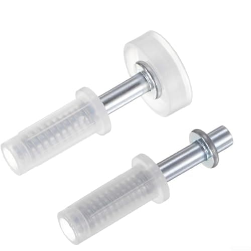 Image of Bi-Fold Door Repair Kit, Steel and Plastic Bifold Door Hardware Kit Bifold Closet Door Hardware Kits Top Pivot and Guide Wheel(1PCS)