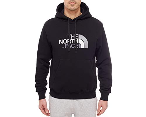 Image of The North Face Drew Peak Men's Outdoor Hooded Pullover available in Tnf Black/Tnf Black - Medium T0AHJY