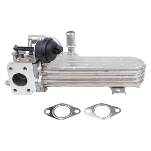Image of HouYeen EGR Exhaust Gas Recirculation Cooler Valve with Gasket for Au-di A3 8P Se-at Altea XL Leon 1P Toledo Sko-da Octa-via mk2 V-W Golf mk5 TOU-Ran 1T 2.0 TDI 2003-2015