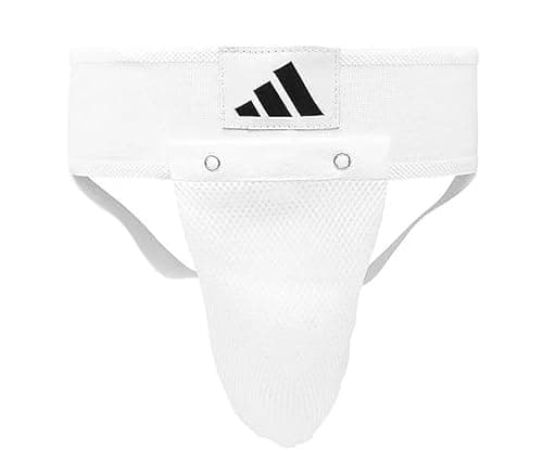 Image of adidas Male Groin Guard Unisex Guards ClimaCool Sport Activity Breathable White M