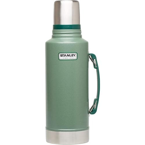 Image of STANLEY Classic Bottle 1900ml 2018 camping bottle Vacuum Bottle Hammertone Green