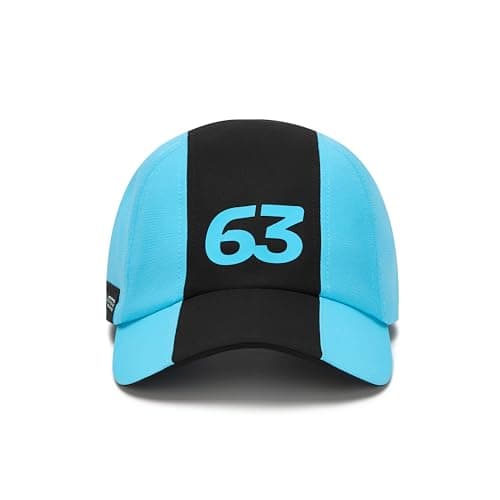 Image of Mercedes AMG Petronas F1 George Russell Cap - Blue - One Size Fits Most