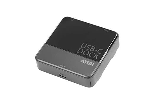 Image of ATEN USB 3.1 Dual-HDMI Mini Dock UH3233, Supports 4K (UHD) up to 1920 x 1080, Plug & Play, suitable for dual monitor workstation