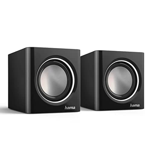 Image of Hama Sonic Mobil 185 Notebook Speakers, Black & Silver