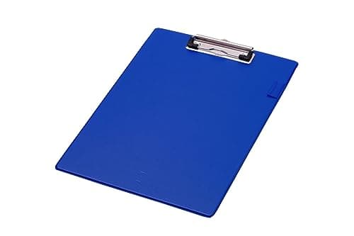 Image of Q-Connect PVC Single Clipboard Foolscap Blue KF01297