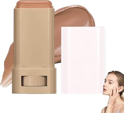 Image of Covebalm Skin Tint, Serum Boosted Skin Tint Balm, Beauty Balm Serum Boosted Skin Tint Concealer, 2026 New Foundation Stick, Lightweight & Natural Finish Makeup, Non-stick, Longwear Contour (06#)