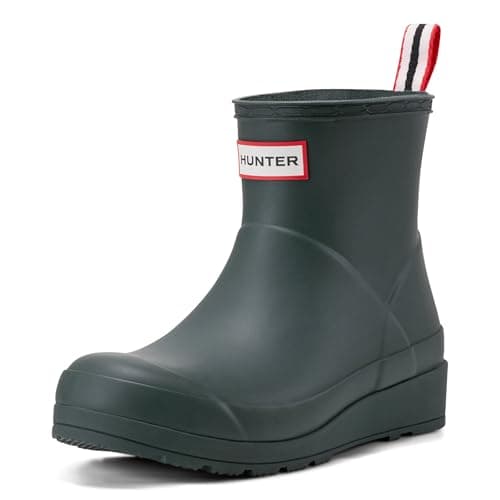 Image of Hunter Play Short Rain Boot, Arctic Moss, 3 UK