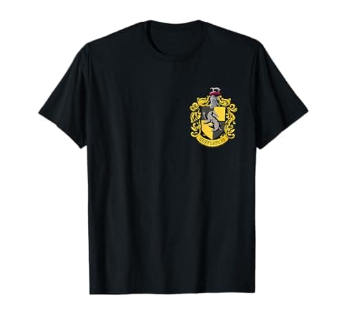 Image of Harry Potter Hufflepuff Pocket Print T-Shirt