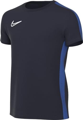 Image of NIKE DR1343-451 Y NK DF ACD23 TOP SS T-Shirt Unisex Obsidian/Royal Blue/White Size S