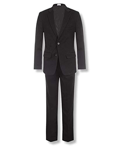 Image of Calvin Klein Boys' 2-Piece Formal Suit Set, Black, 20