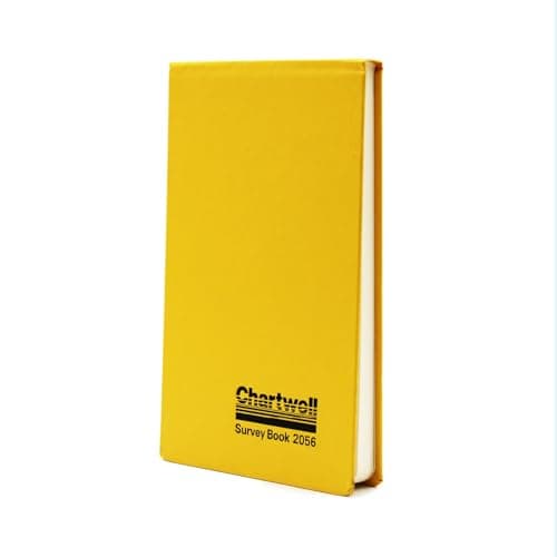 Image of Exacompta - Ref 2056Z - Chartwell Casebound Field Survey Book - 130 x 205mm in Size, Excellent Strength When Wet, Ideal for Use Outside, Graph With 2 Lines