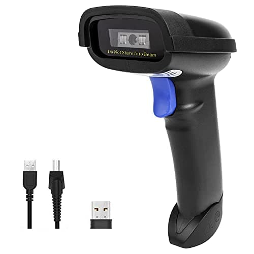 Image of NETUM NT-1228BC Bluetooth CCD Barcode Scanner Handheld USB Wireless 1D Bar Codes Imager for Mobile Payment Computer Screen Scan Supports iOS & Android