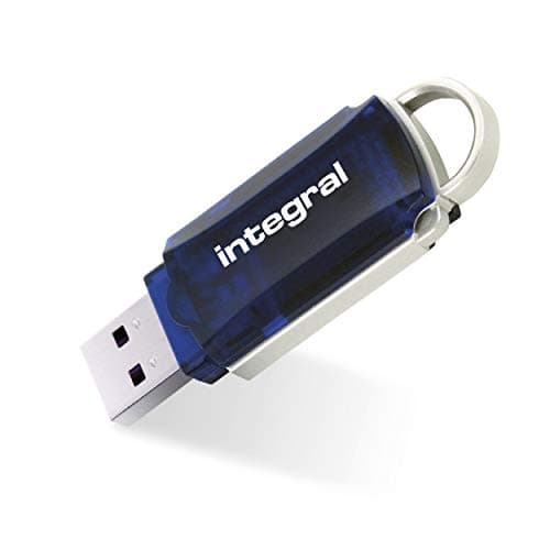 Image of Integral 16GB USB Memory 2.0 Flash Drive Courier Blue