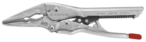 Image of Facom 582.7 Long Nose Automatic Lock Grip Self Locking Plier, 175mm