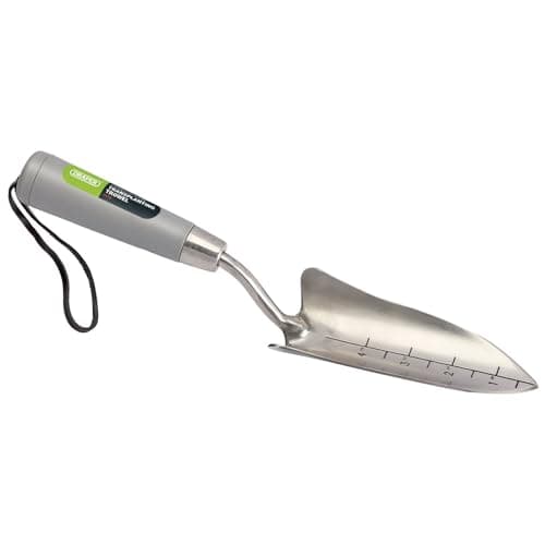 Image of Draper 83766 Stainless Steel Transplanting Trowel, Silver