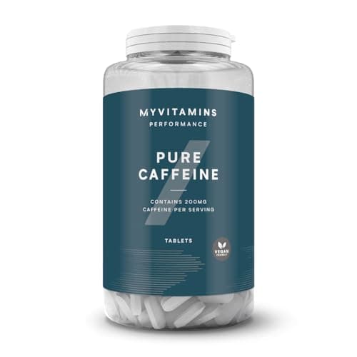 Image of Myprotein Pure Caffeine 200mg Tablets | Natural Energy, Focus & Endurance Support | Increases Alertness & Performance | Convenient Pre-Workout Stimulant Supplement (200 Tablets)