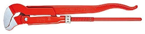 Image of KNIPEX Tools - Swedish Pattern Pipe Wrench, S-Shape (8330015)