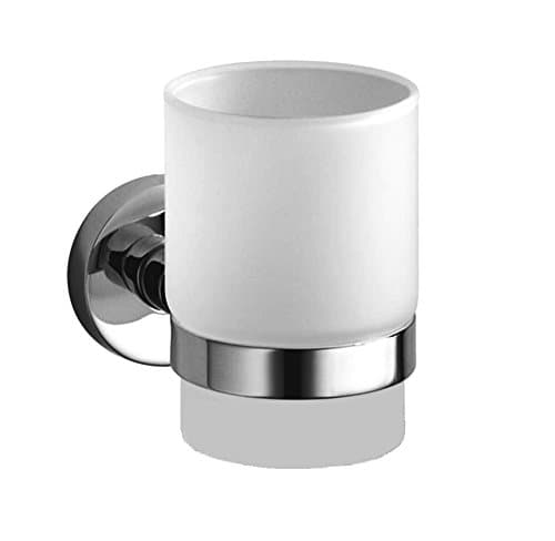 Image of Haceka Kosmos 1115476 Stainless Steel and Zinc Alloy Glass Holder, Silver