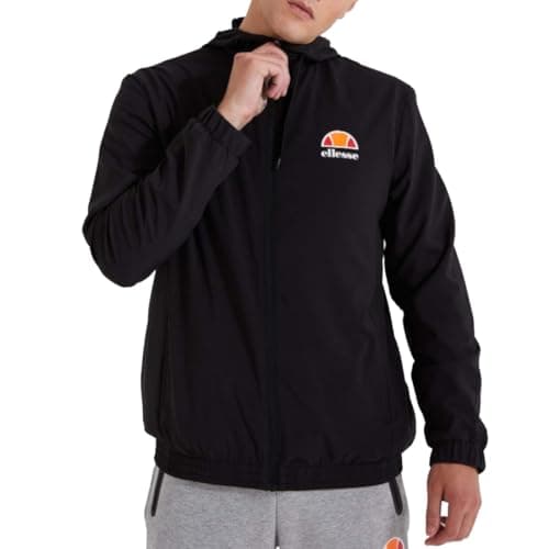 Image of Ellesse Sella Track Top Jacket, Men, Black, L