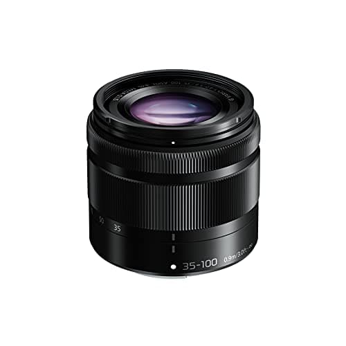 Image of Panasonic LUMIX H-FS35100E-K Micro Four Thirds 35-100 mm Telephoto Zoom Lens - Black
