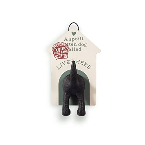 Image of History & Heraldry Personalised Dog Lead Hook (Blank Cream)