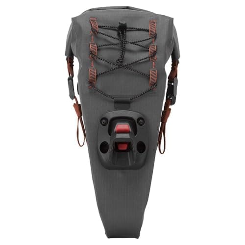 Image of Altura Vortex Dropper Cycling Off Road Adventure Seatpack 7L Capacity - Rixen Kaul Klickfix Compatible - Waterproof Construction - Expandable Anywhere Drybags