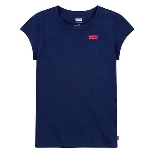 Image of Levi's Kids ss Batwing Tee Girls, Blue, 10 Years