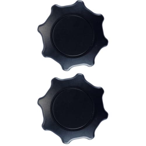 Image of Hoite 2 Pcs Seat Adjustment Adjuster Knob, Car Front Seat Recline Knob Adjustment Handwheel, Suitable for Leon Ibiza Altea Toledo 1J0881671 F