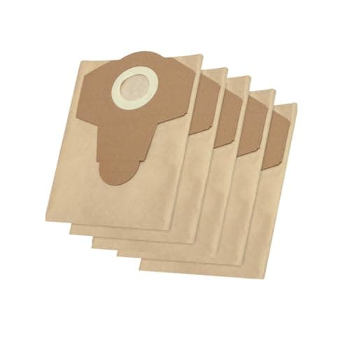 Image of FIND A SPARE 5x Paper Dust Bags To Fit Lidl Parkside Wet & Dry 15L 20L PNTS Series 33544 UK Vacuum Cleaner