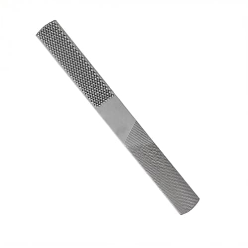 Image of 4 in 1 Half Round Flat Rasp,Carbon Steel Wood Rasp,Hand Rasp Files for Shaping Wood Leather Plastic Metal,Wood Carving Files Rasp for Carpenter Repairment 8 Inch