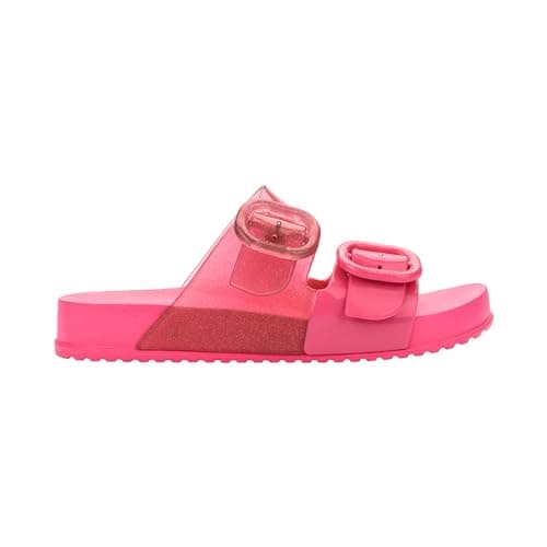 Image of mini melissa girls Megan Kids, Pink/Glitter, 3 Big Kid