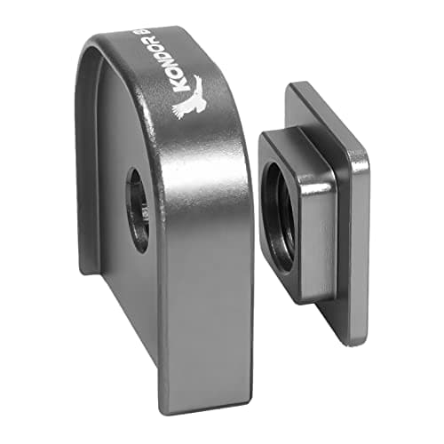 Image of KONDOR BLUE Cold Shoe Compatible Anti-Twist Spacer for Mini Quick Release Plates | Keep Your Camera Accessories from Twisting or Rotating on Your Cinema Rig