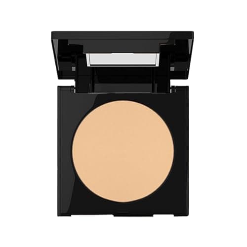 Image of Powde.r Foundation, Pressed Powder Compact, Mattifies Skin, Incl. Mirror and Applicator, Fit Me, 235 Pure Beige, 8.5g (Pack Of 1)