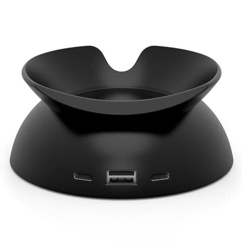 Image of Made for Amazon Stand with USB-C and USB-A Charging Ports for Echo Spot (2024 Release)