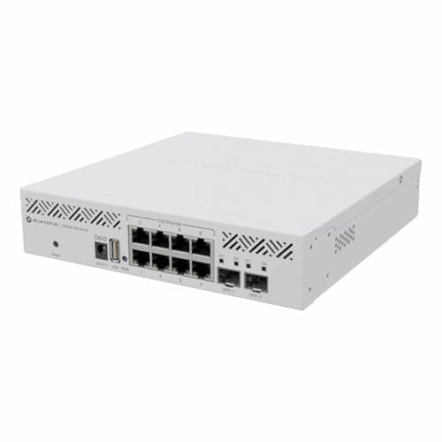 Image of Mikrotik CRS310-8G 2S IN: L3 Smart Switch Géré 2.5G Ethernet (100/1000/2500) Connexion Ethernet, supportant