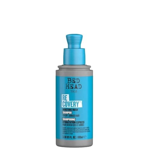 Image of Bed Head by TIGI - Recovery Moisturising Shampoo - Ideal for Dry Damaged Hair - Hair Repair - Travel Size Shampoo - 100 ml