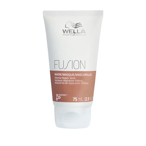 Image of Wella Professionals FUSION Intense Repair Mask - Intense Repair Detangling Hair Mask for Dry & Damaged Hair - Smoothening, Boost Shine & Protect Hair Against Breakage (75ml)