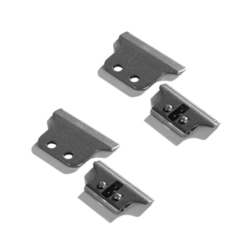 Image of 8101/2215 Professional Adjustable Double Wide Standard Blade,Compatible for Wahl,5 Star Detailer Trimmer Smooth Cutting Hair Trimmer Blade(2set-Size 8101)