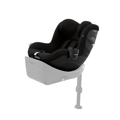 Image of CYBEX Gold child car seat Sirona G i-Size Comfort, Without base, For babies 3 months old to 4 years, Max. 19 kg, 61 - 105 cm (For newborns/40 cm with infant insert), Magic Black