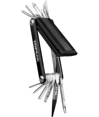 Image of Topeak Tubi 18 Multi Tool with Integrated Tubeless Tyre Functions, Black