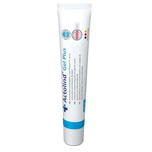 Image of Actolind Gel Plus – Antiseptic & Moisturising Wound Gel for Acute, Chronic & Infected Wounds | CE Class III Medical Device | 100 ml